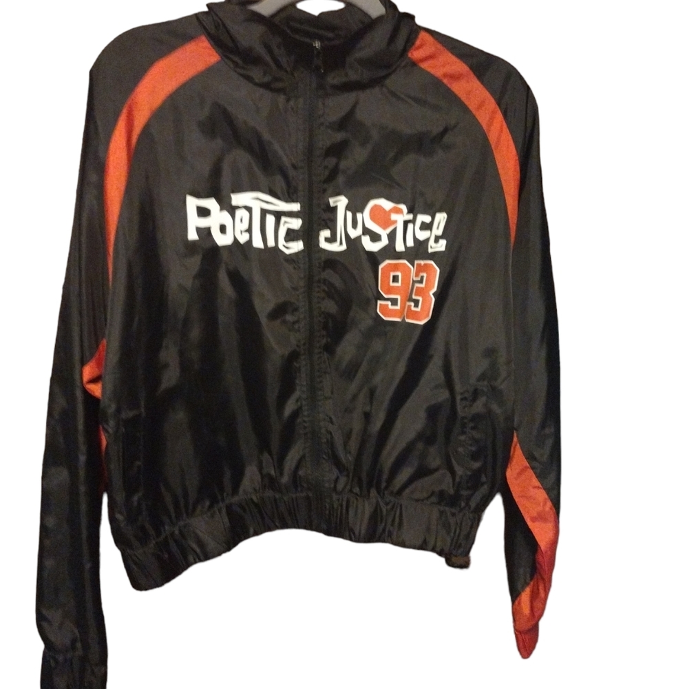 Cropped Windbreaker Chemistry Jacket Poetic Justice 2Pac